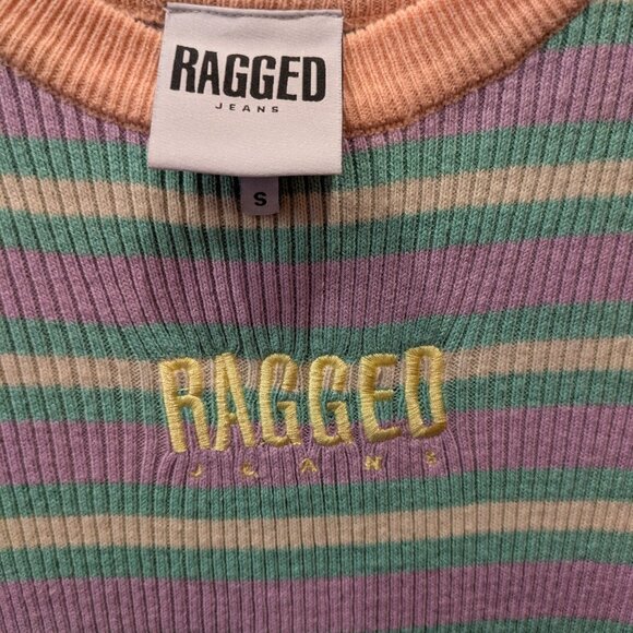 Ragged Priest Pastel Striped Dress - Picture 3 of 6